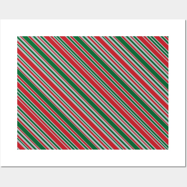 Diagonal stripes background 9 Wall Art by B&K